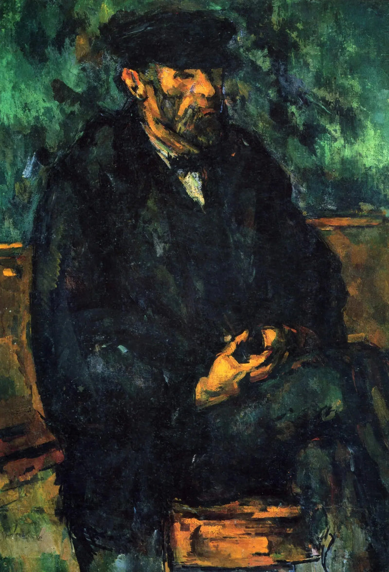 Trädgårdsmästaren Vallier - Paul Cézanne