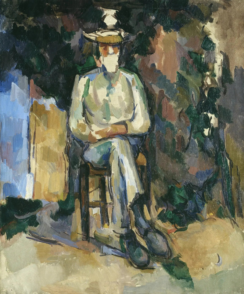 Trädgårdsmästaren Vallier - Paul Cézanne