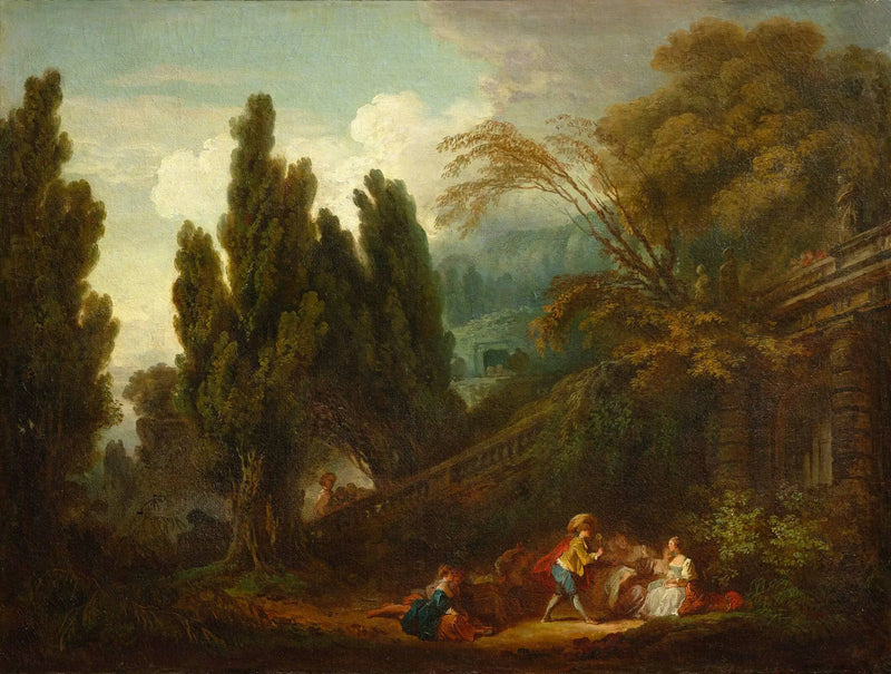 Palettens lek - Jean-Honoré Fragonard