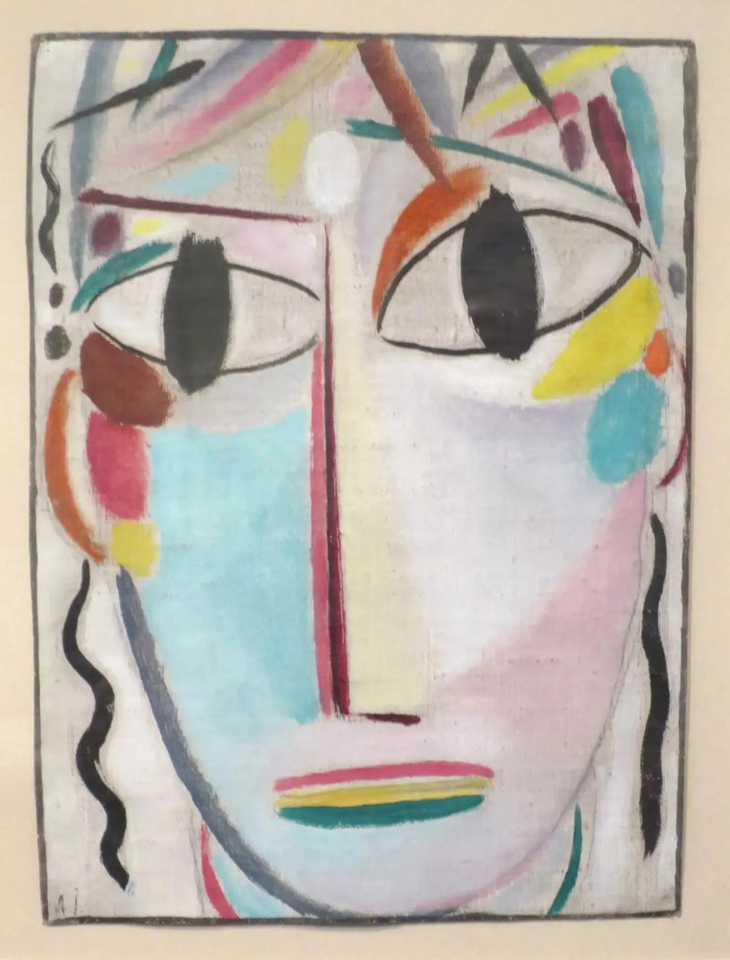 Den unge Kristus - Alexej von Jawlensky