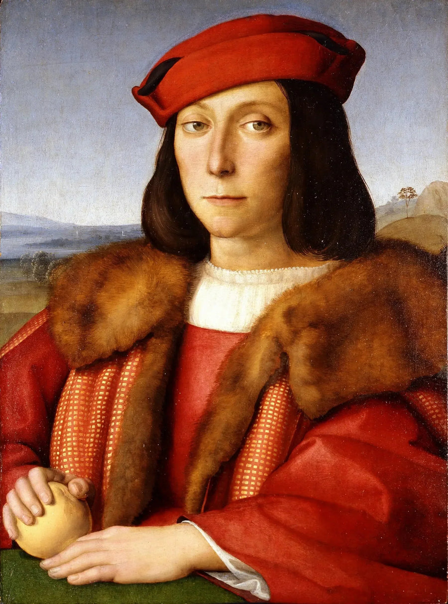 Den unge mannen med äpplet - Raphael Sanzio