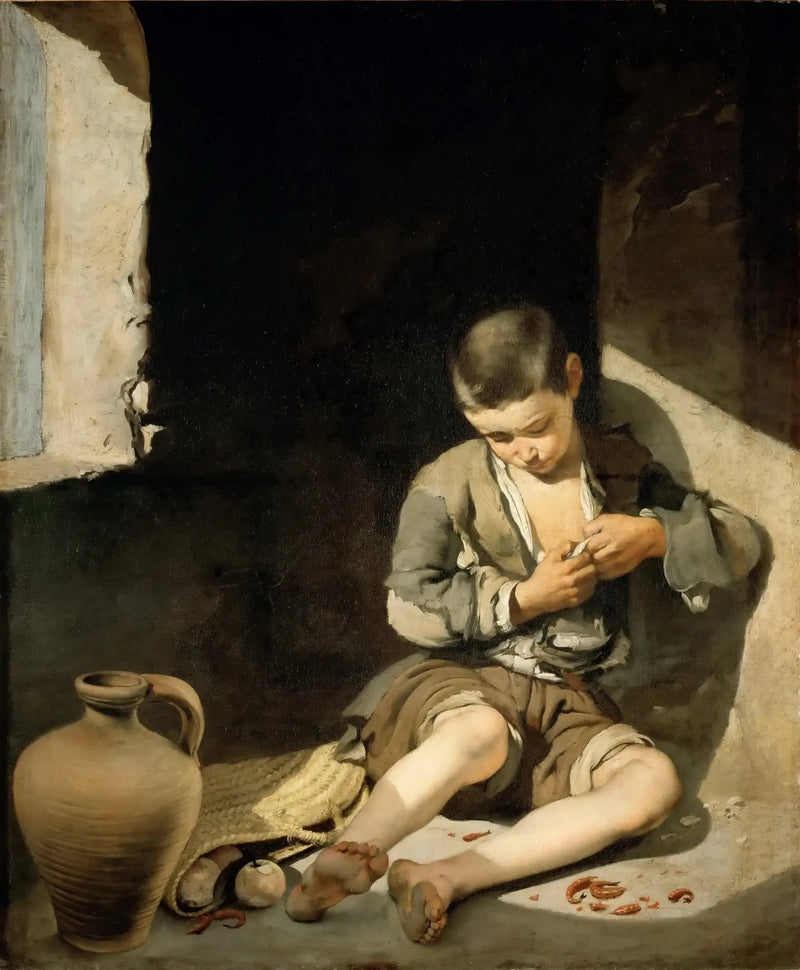Den unge tiggaren - Bartolomé Esteban Murillo