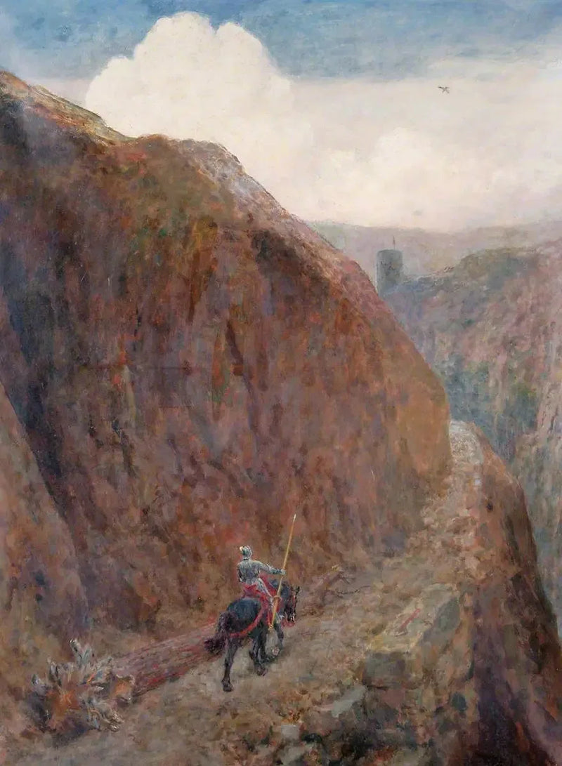 Den unge Roland kom till Svarta Tornet - Briton Rivière