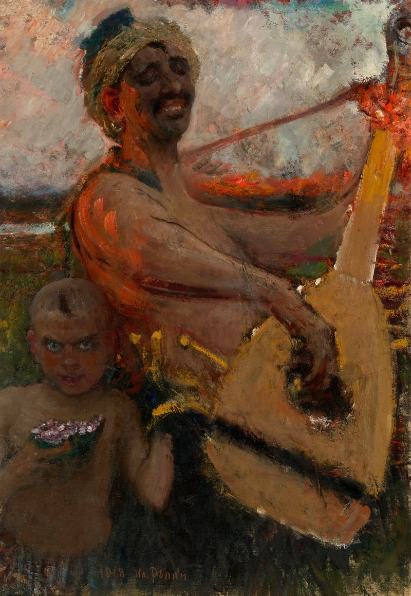 Den blinde banduraspelaren - Ilya Repin