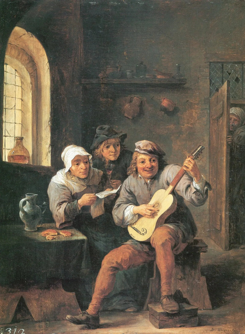 Lutspelaren - David Teniers den yngre