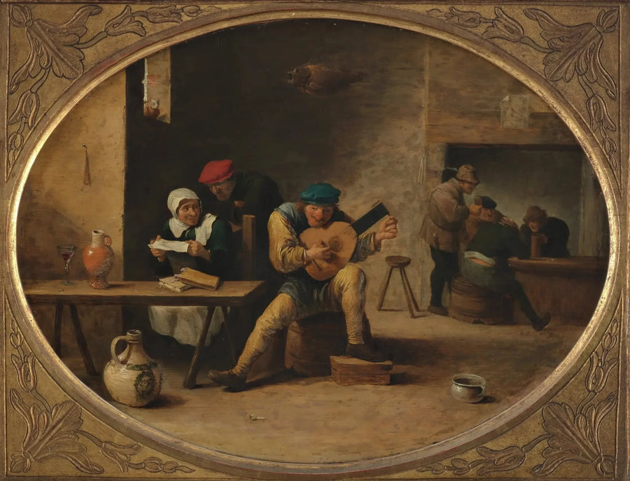Lutanspelaren - David Teniers den yngre