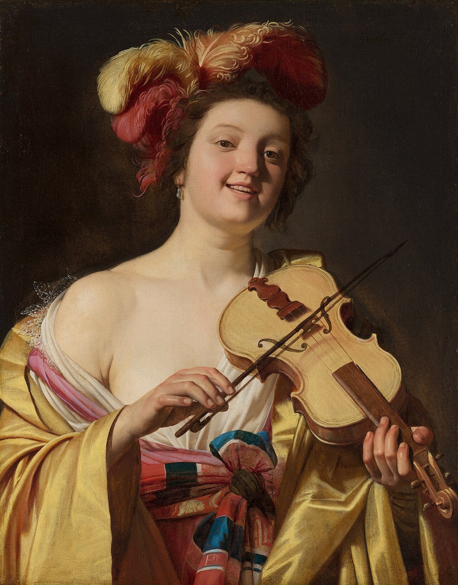 Violinspelaren - Gerrit van Honthorst