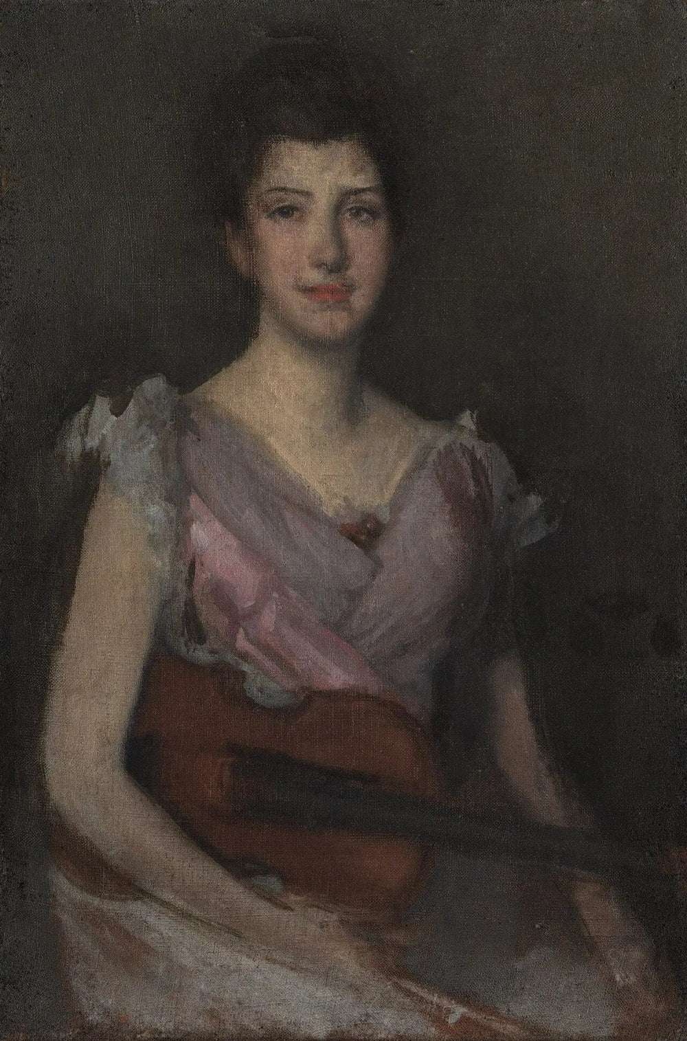 Reproduction du tableau « Le joueur de violon - James Abbott McNeill Whistler » par Alpha Reproduction en peinture à l’huile