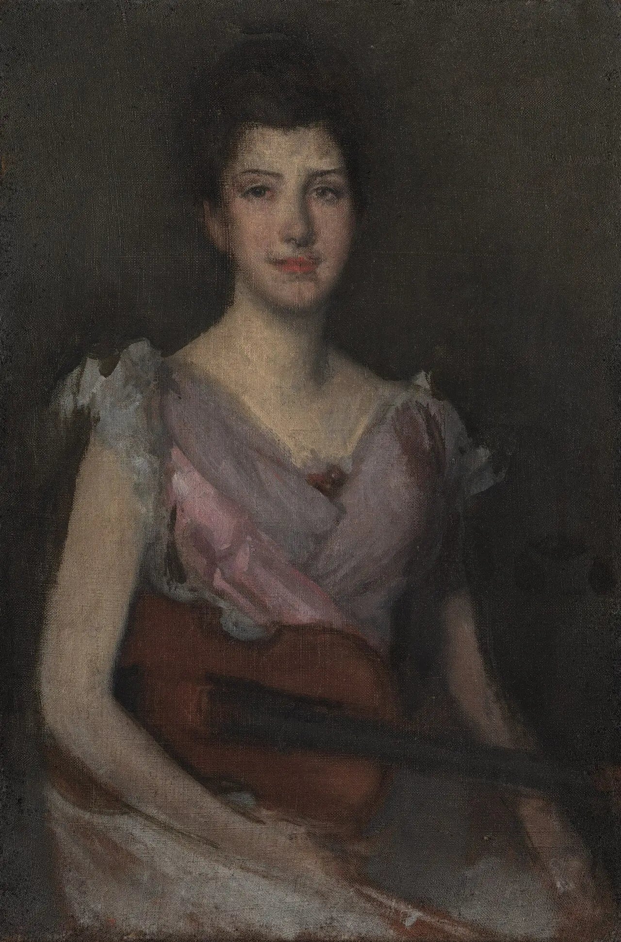 Reproduction du tableau « Le joueur de violon - James Abbott McNeill Whistler » par Alpha Reproduction en peinture à l’huile