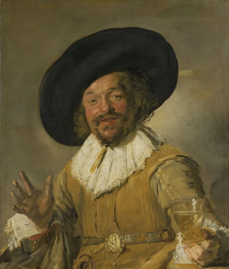 Den glade drickaren - Frans Hals