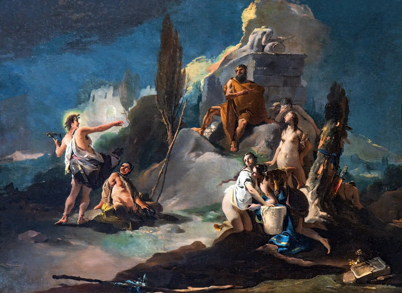 Midas dom - Giovanni Battista Tiepolo