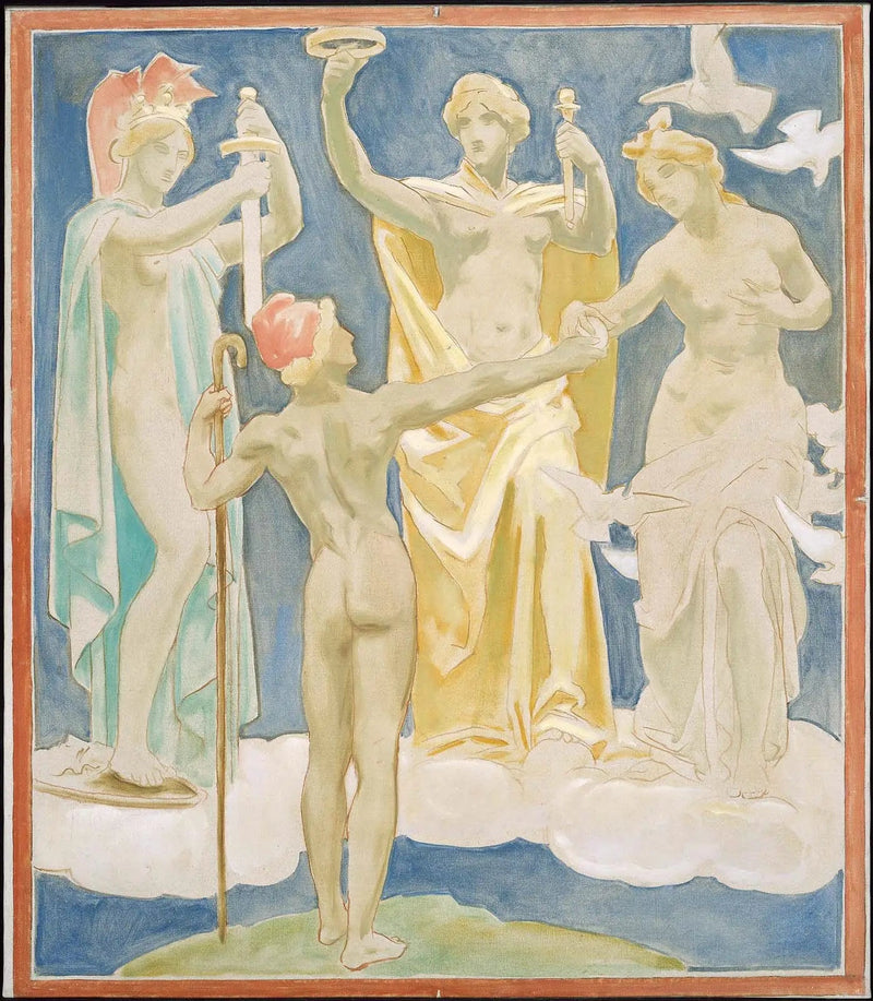 Paris domare - John Singer Sargent
