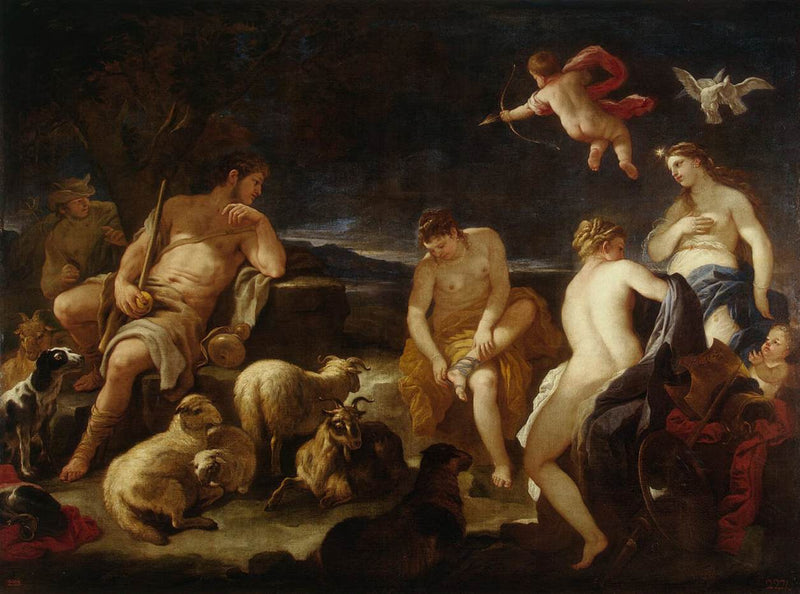 Domen av Paris - Luca Giordano