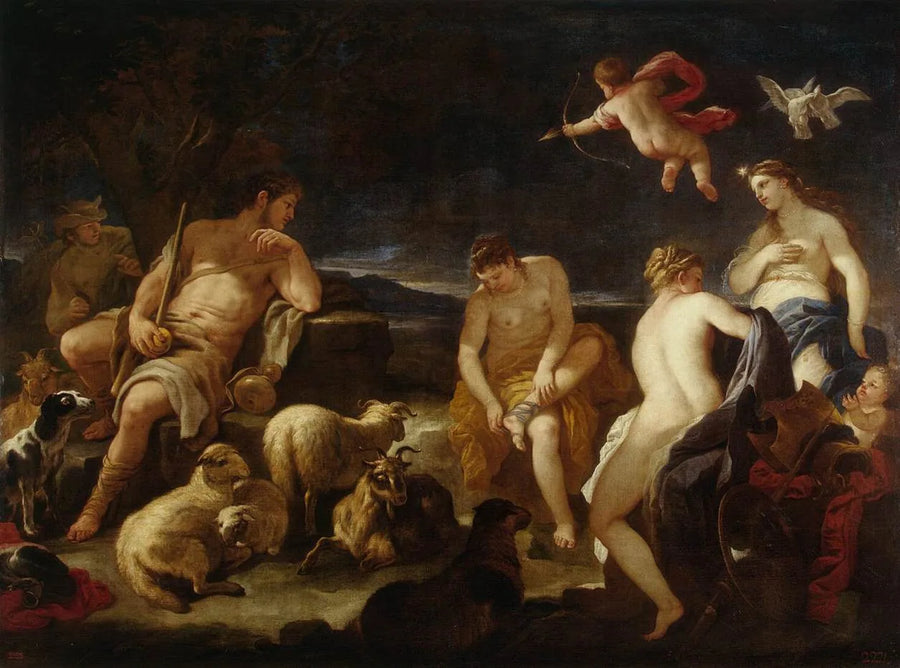 Domen av Paris - Luca Giordano
