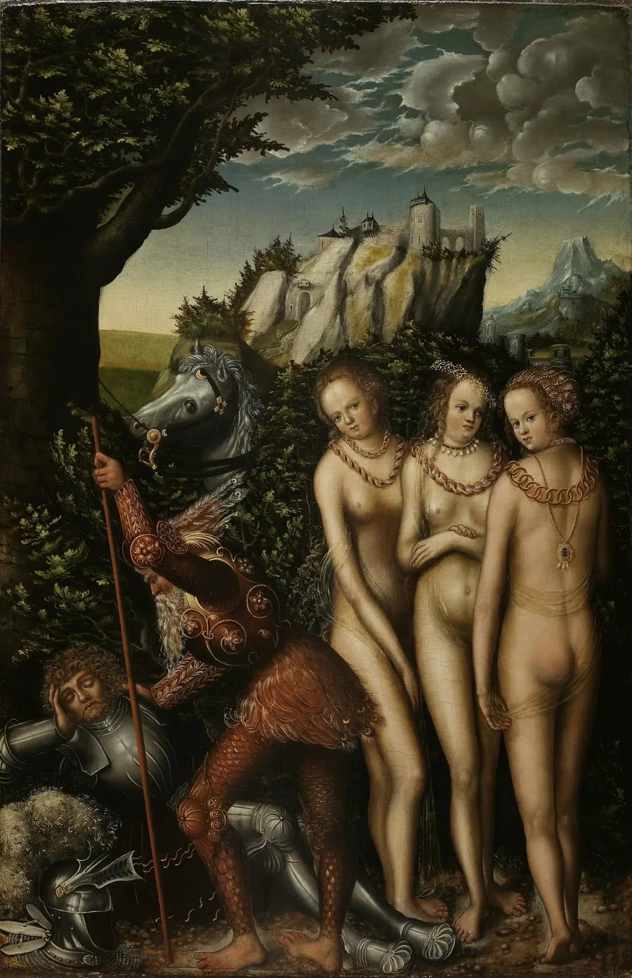 Prinsessan Parys dom. - Lucas Cranach den äldre