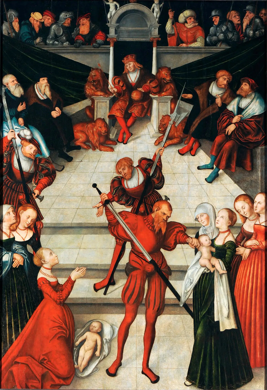Salomos dom - Lucas Cranach den äldre