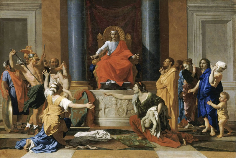 Salomos dom - Nicolas Poussin