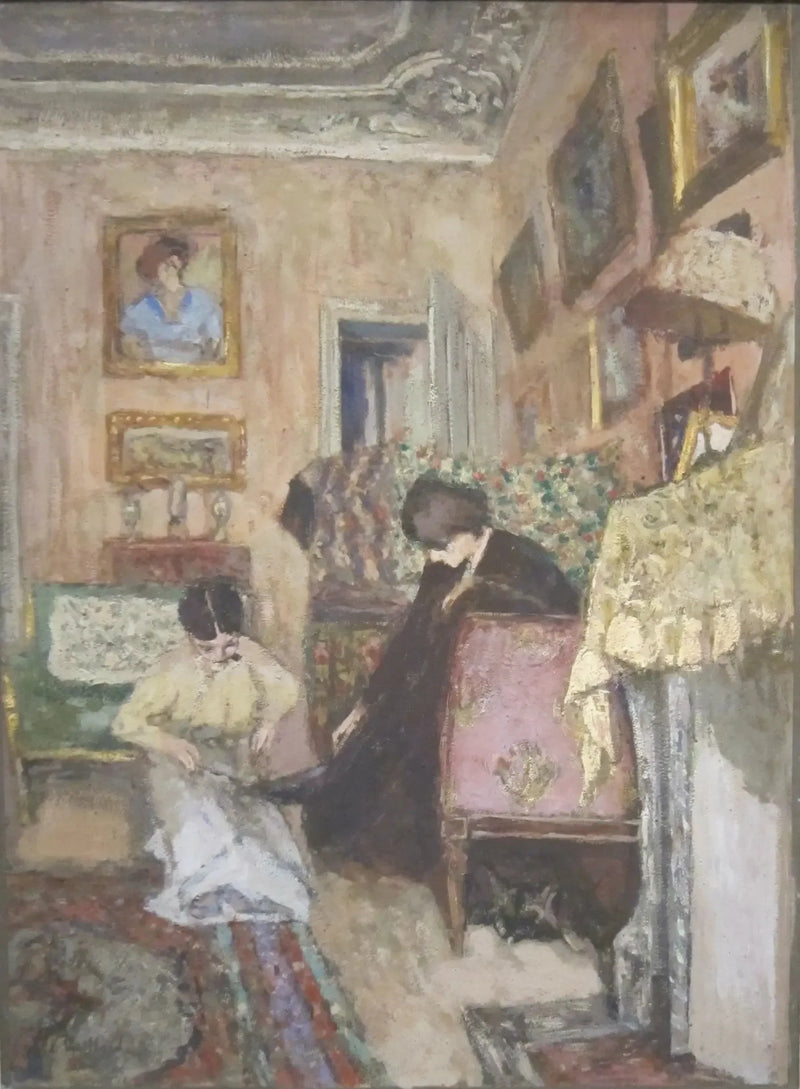 Skosnöret till stöveln - Édouard Vuillard