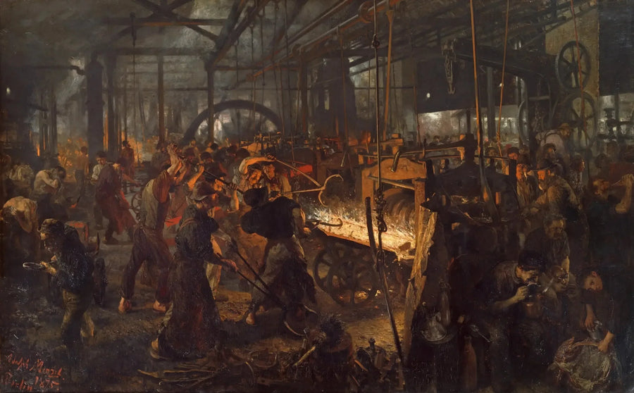 Järnvalsaren - Adolph von Menzel