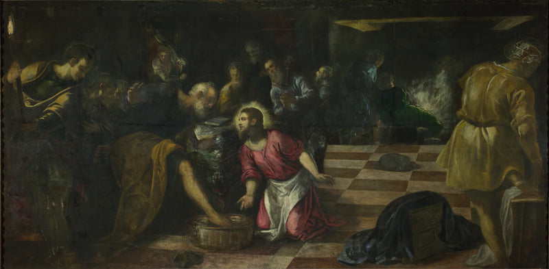 Fotbad - Jacopo Tintoretto