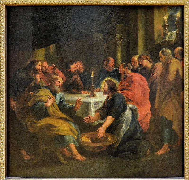 Fotsköljning - Peter Paul Rubens