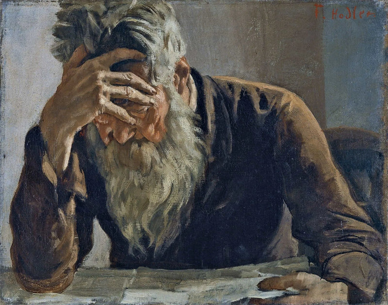 Läsaren - Ferdinand Hodler