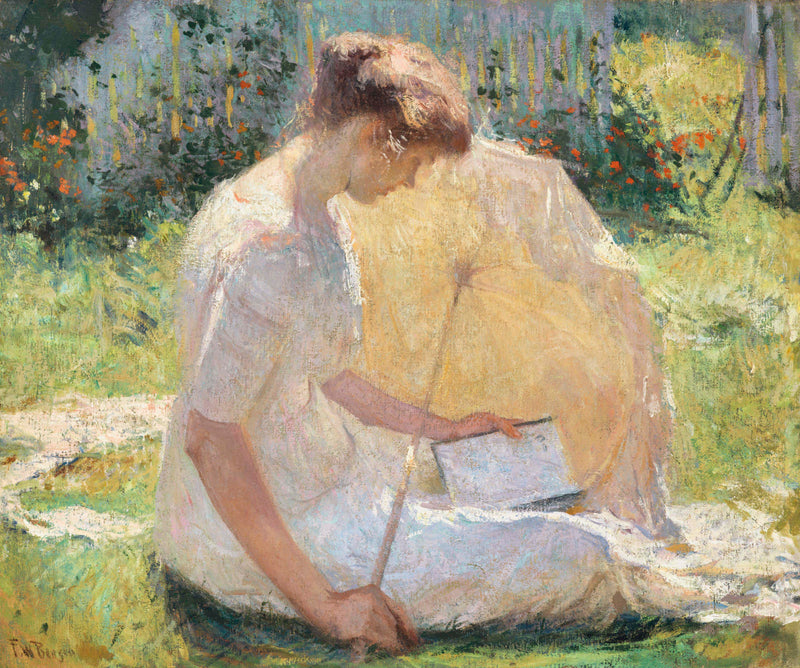 Läsaren - Frank Weston Benson