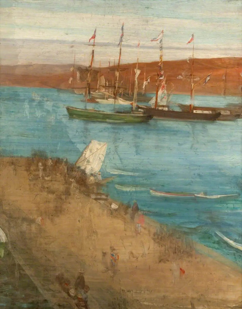 Dagen efter revolutionen: Valparaiso - James Abbott McNeill Whistler