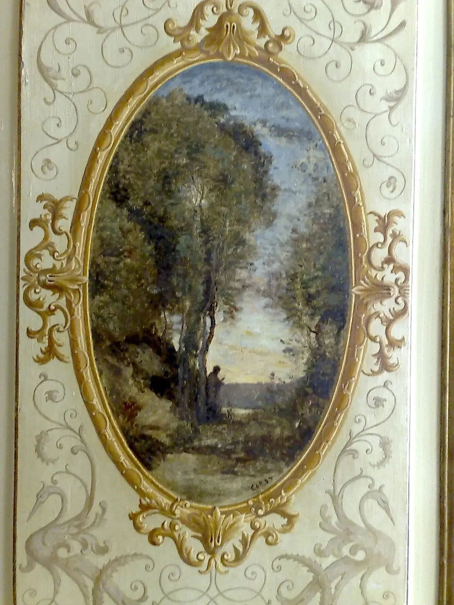 Läsaren - Jean-Baptiste Camille Corot