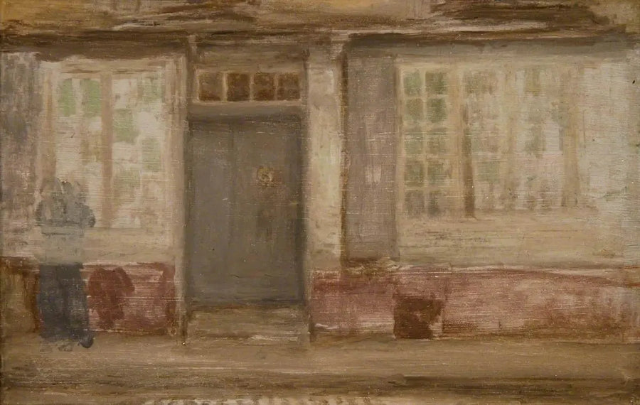 Prästens bostad, Dieppe - James Abbott McNeill Whistler