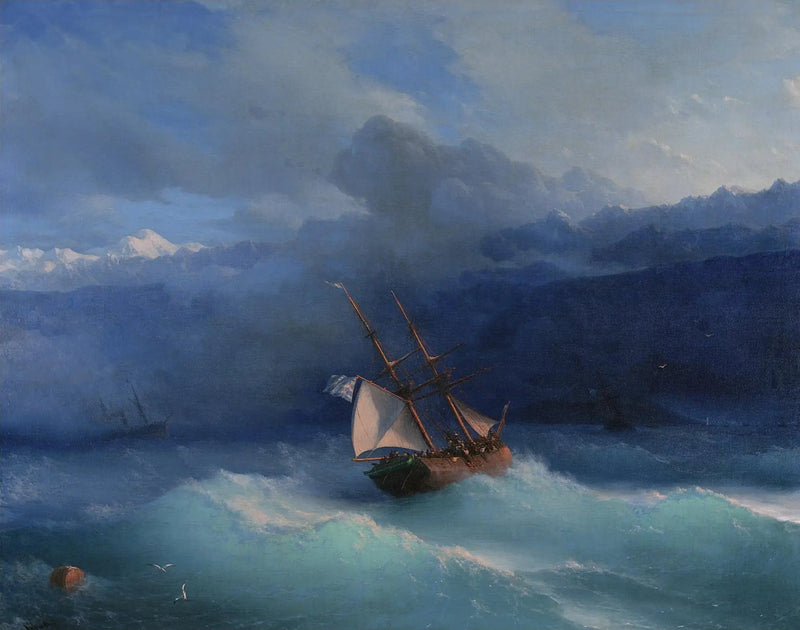 Längs kusten - Ivan Aivazovskij