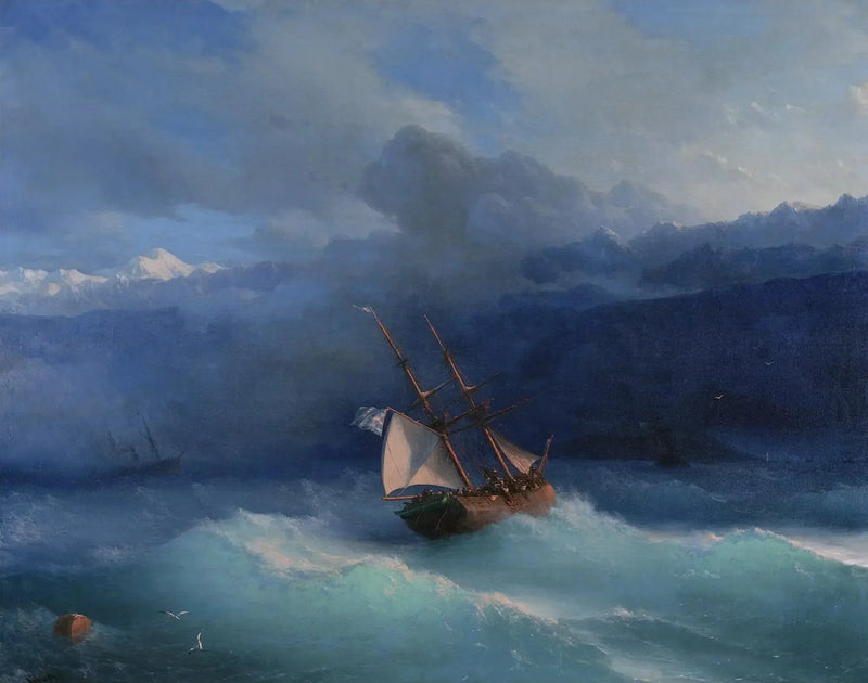 Längs kusten - Ivan Aivazovskij