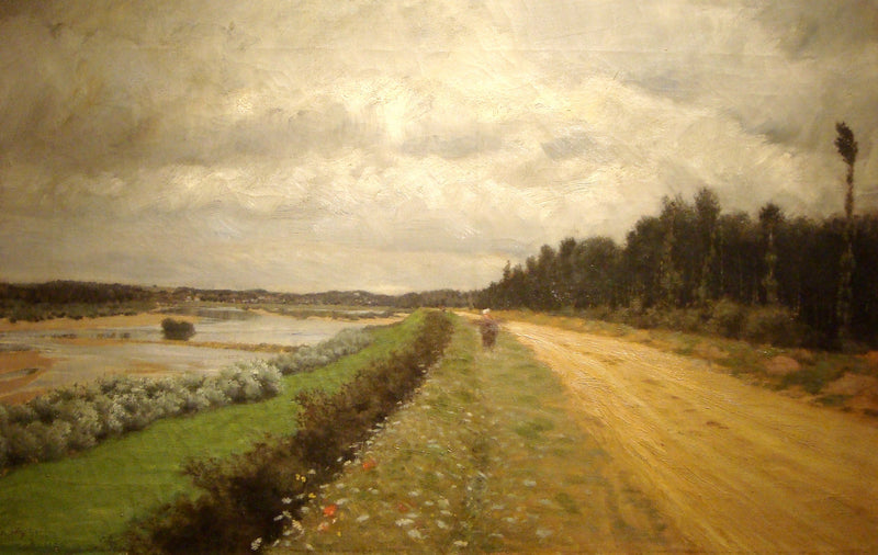Längs Ofanto-floden - Giuseppe De Nittis