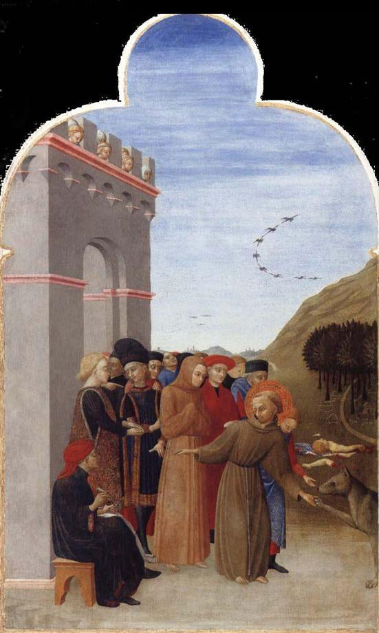 Gubbios varg - Stefano di Giovanni (Sassetta)