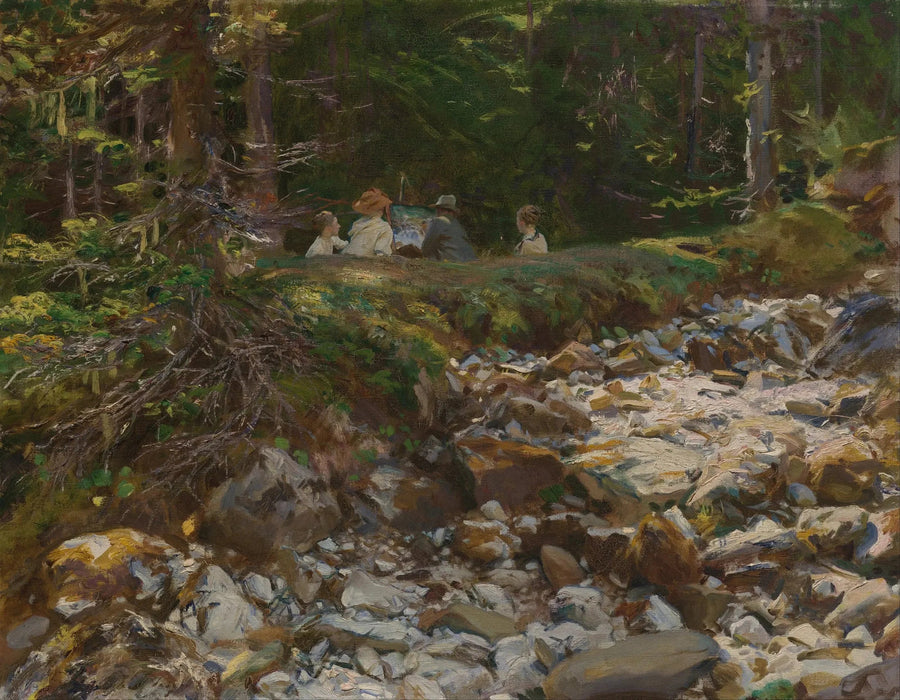 Mästaren och hans elever - John Singer Sargent