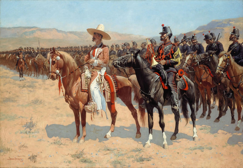 Den mexikanska majoren - Frederic Remington