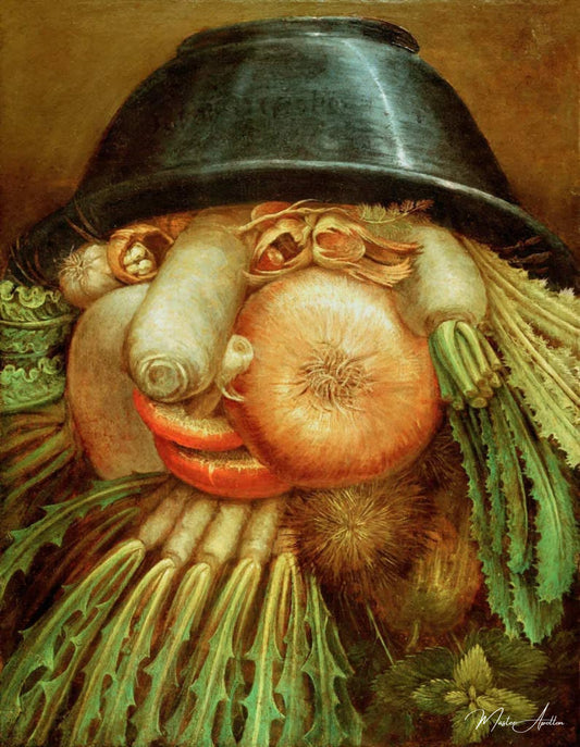 Le maraîcher - Arcimboldo - Reproductions de tableaux et peintures haut de gamme