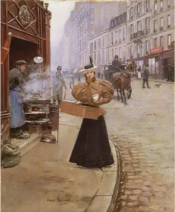  Kastanjeförsäljaren - Jean Béraud