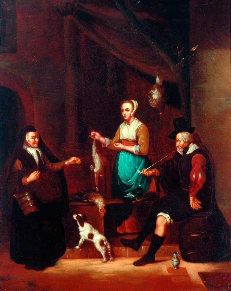 Le marchand de volaille - Gabriel Metsu