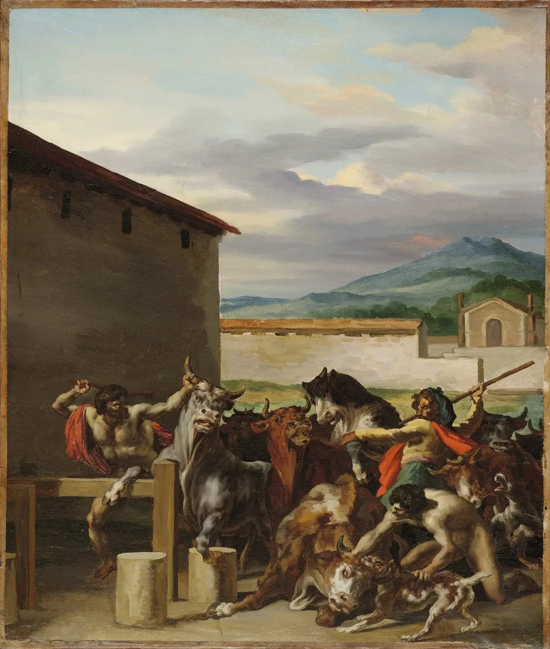 Oxmarknaden - Théodore Géricault