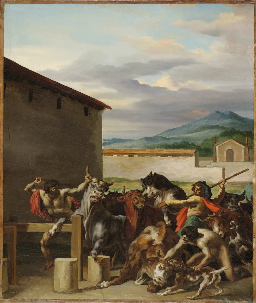 Oxmarknaden - Théodore Géricault