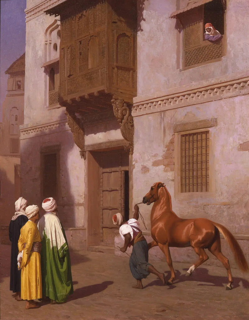 Hästmarknaden - Jean-Léon Gérôme