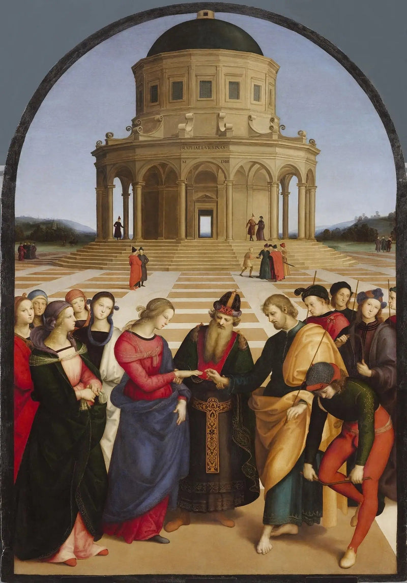 Jungfru Marie bröllop - Raphael Sanzio
