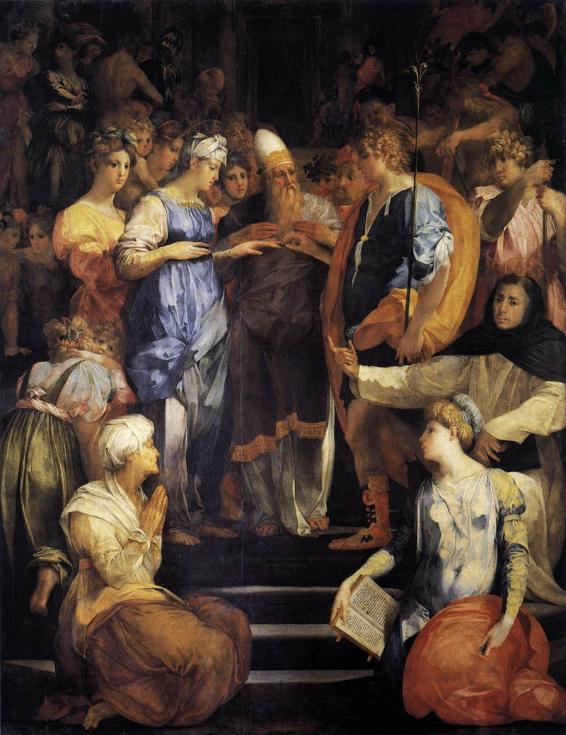 Virgins bröllop - Rosso Fiorentino
