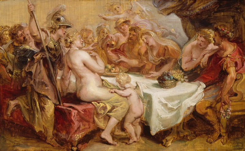 Bröllopet mellan Pelée och Thétis - Peter Paul Rubens