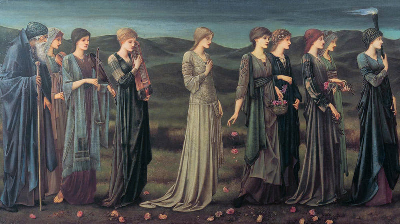 Psychés äktenskap - Edward Burne-Jones