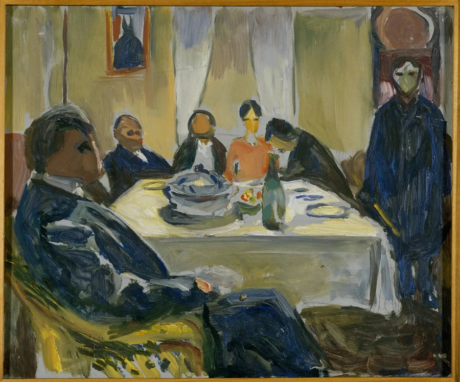 Den bohemiska bröllopet - Edvard Munch