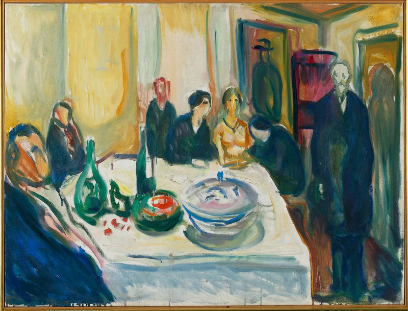 Den bohemiska bröllopet - Edvard Munch