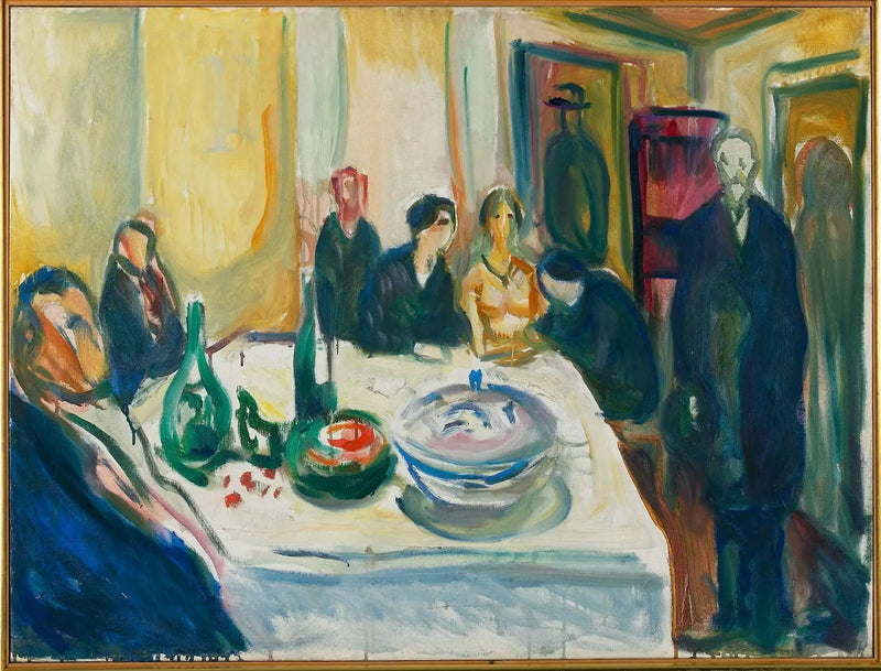 Den bohemiska bröllopet - Edvard Munch