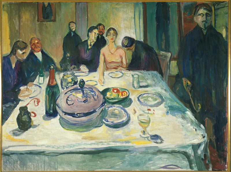 Den bohemiska bröllopet - Edvard Munch